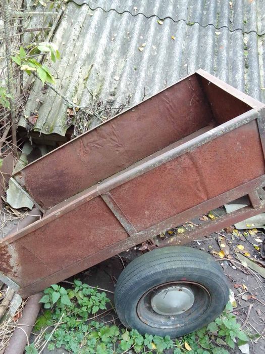 Причеп самоскид або до мотоблоку