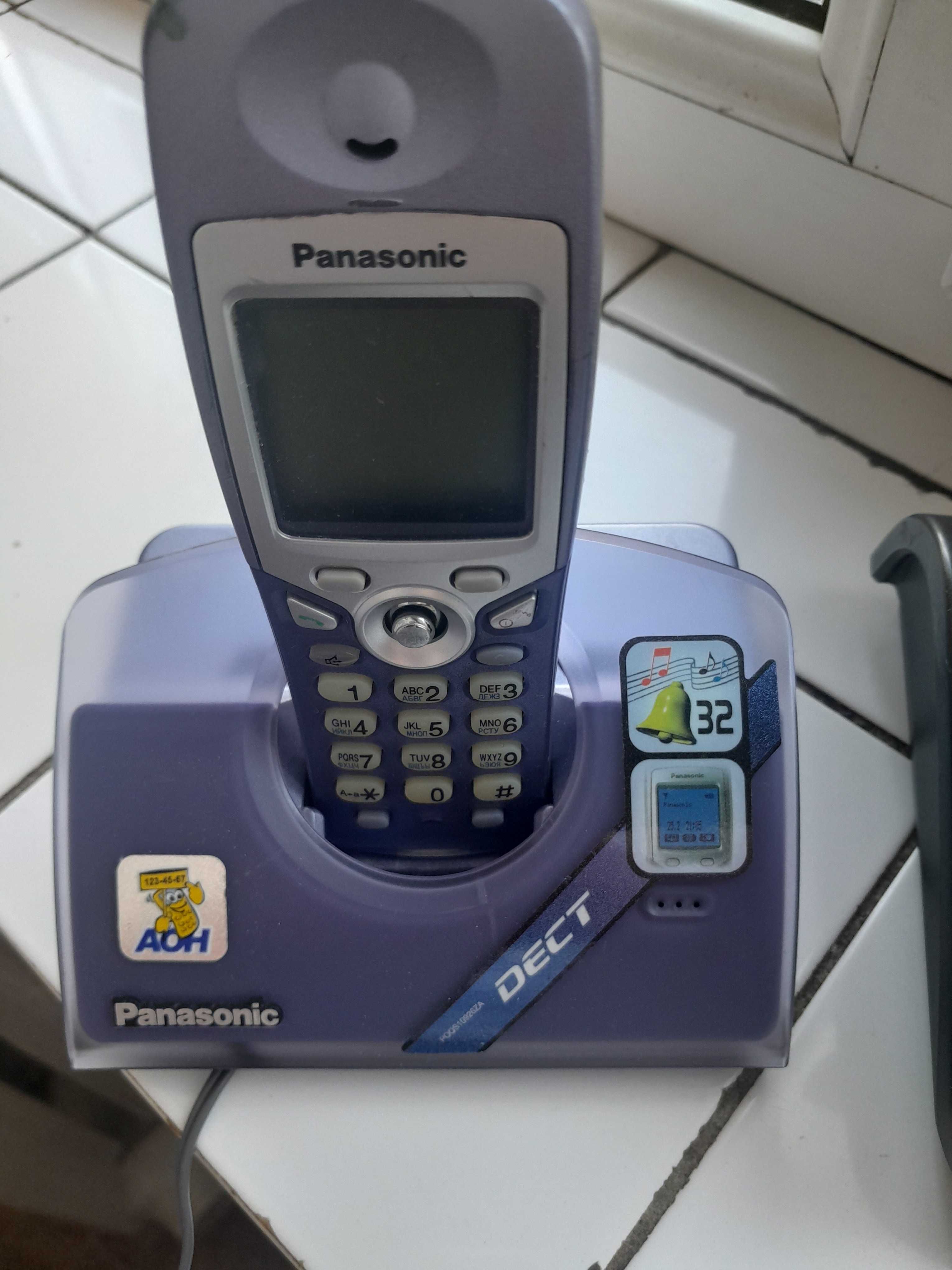 Продам б/ у радиотелефоны Panasonic  рабочие