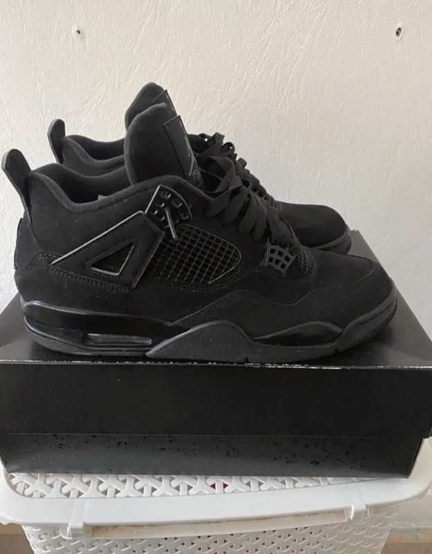 Nike Air Jordan 4 Retro Black Eu 40