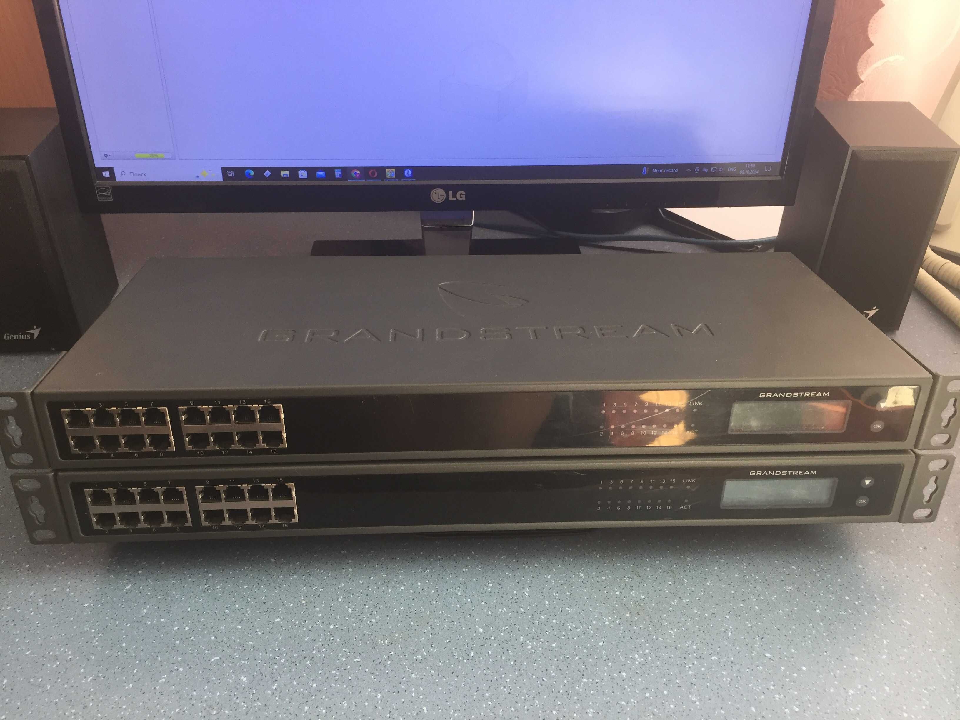 SIP-шлюз GXW4216 - 16 портів FXS (Grandstream)