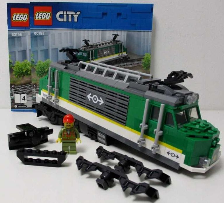 LEGO City 60198 Lokomotywa Pociąg bez Elektroniki 60336,60337,60470