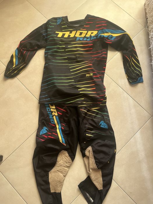 Equipamento de motocross Thor para criança