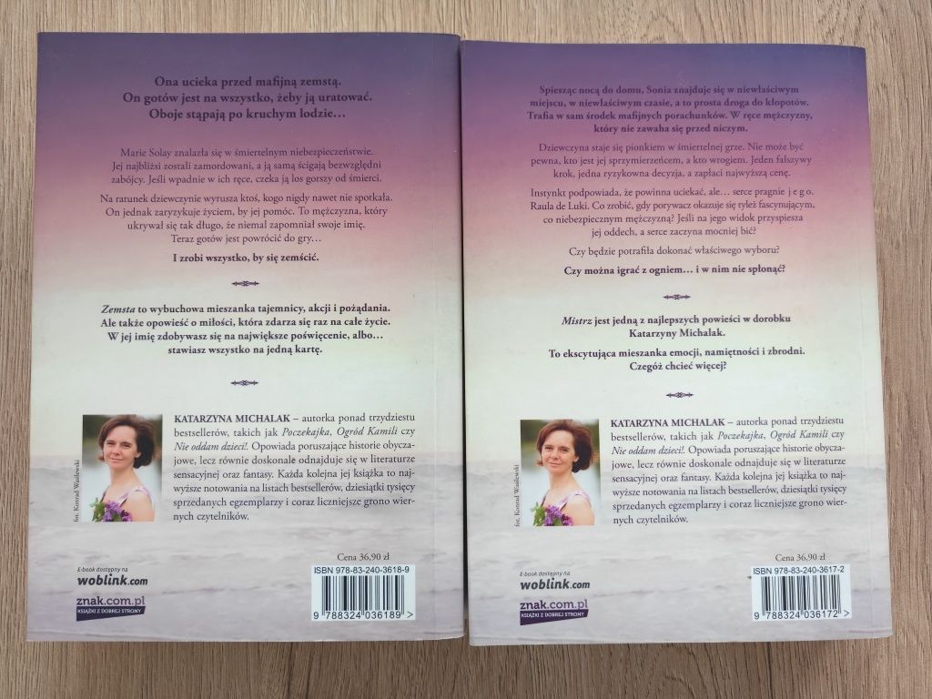 Katarzyna Michalak - Seria dla dorosłych Zemsta i Mistrz