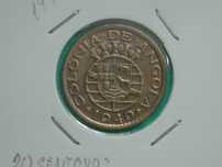 1251 - Angola: 20 centavos 1949 bronze, por 15,00