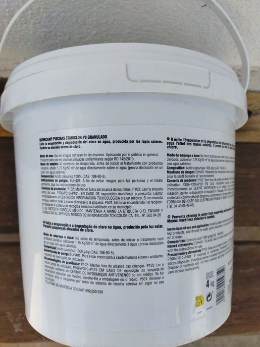 Produto para piscinas