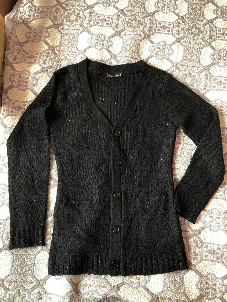 Нарядна чорна кофта кардиган Colin’s (M)
