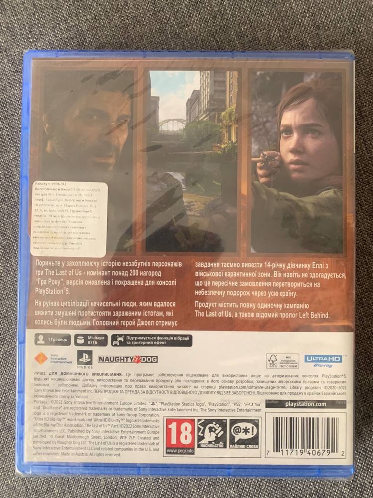 The last of us part 1 ps5
