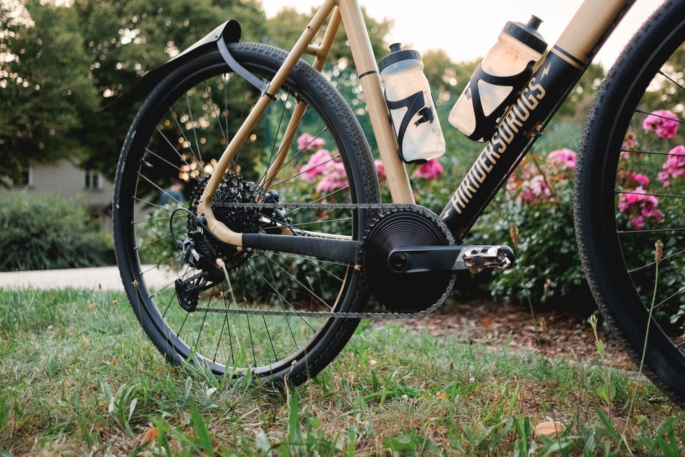 Gravel accent furious pro na napędzie Sram Apex i GX, garbaruk, brooks