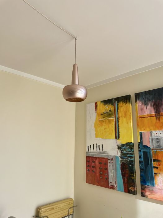 Candeeiro tecto cobre escovado Vita Clava