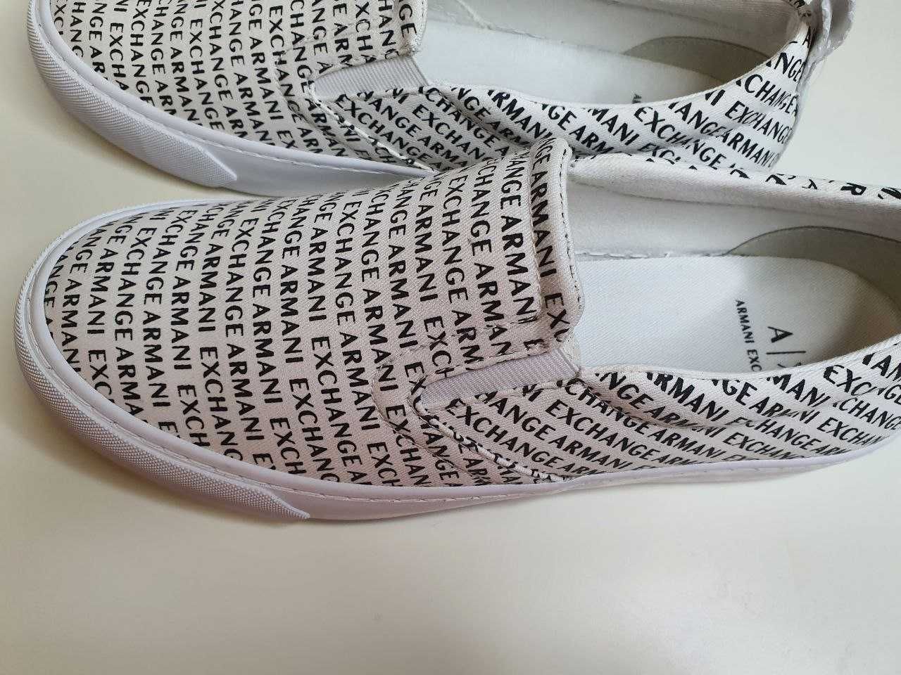 Trampki slip-on Armani Exchange