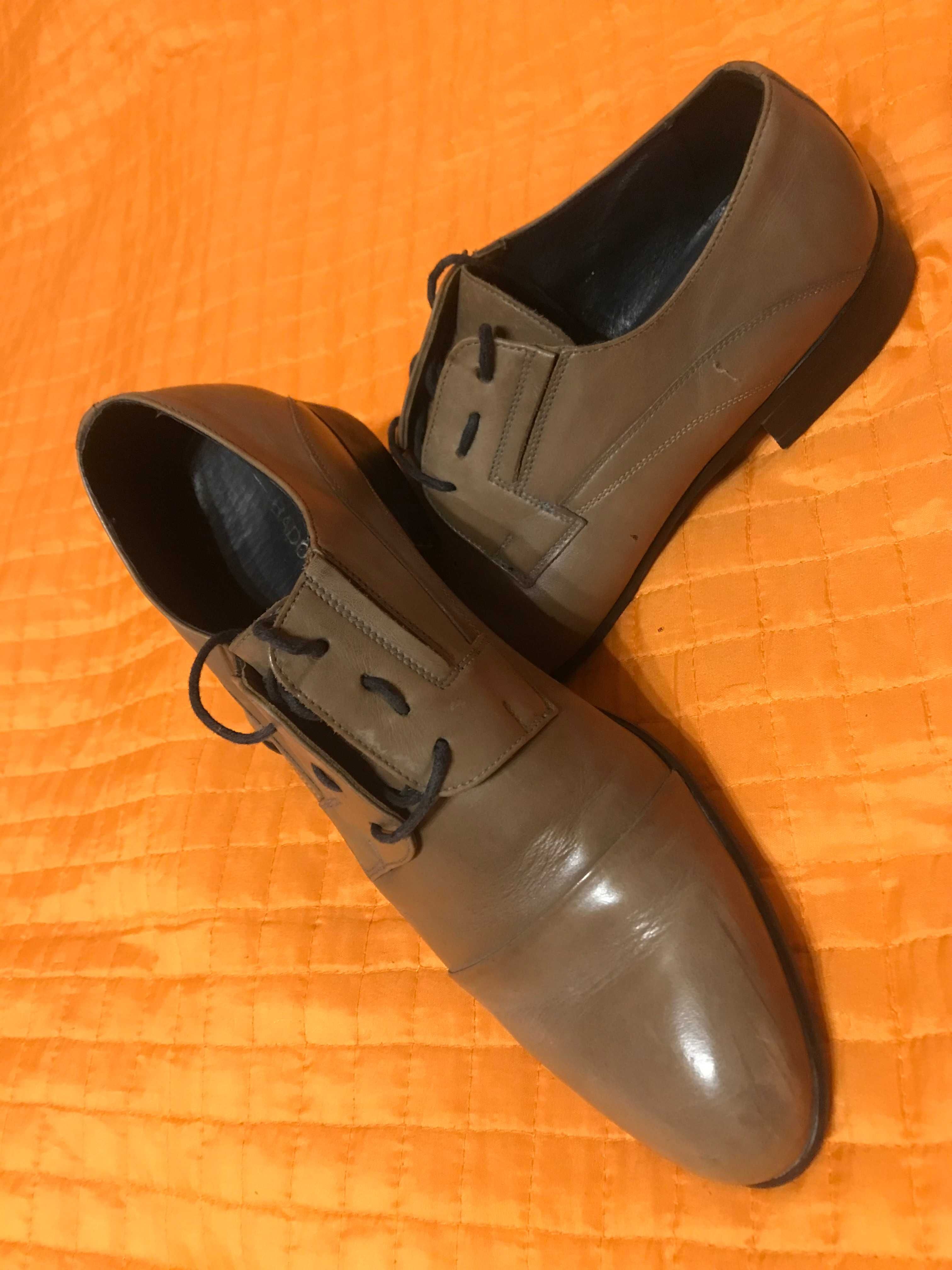 Шкіряні туфлі BADURA 42-43 р