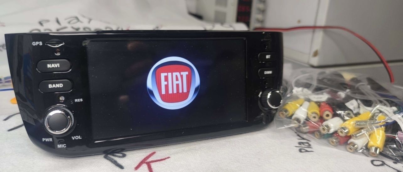 Rádio Android Carplay Fiat Punto