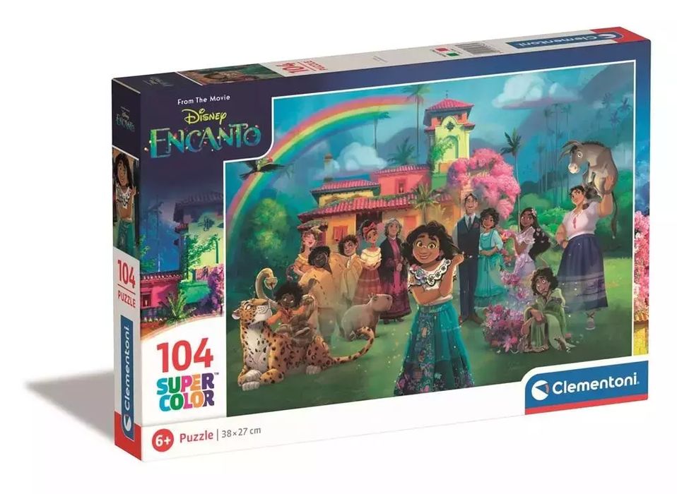 Puzzle 104 Super Kolor Disney Encanto. Clementoni