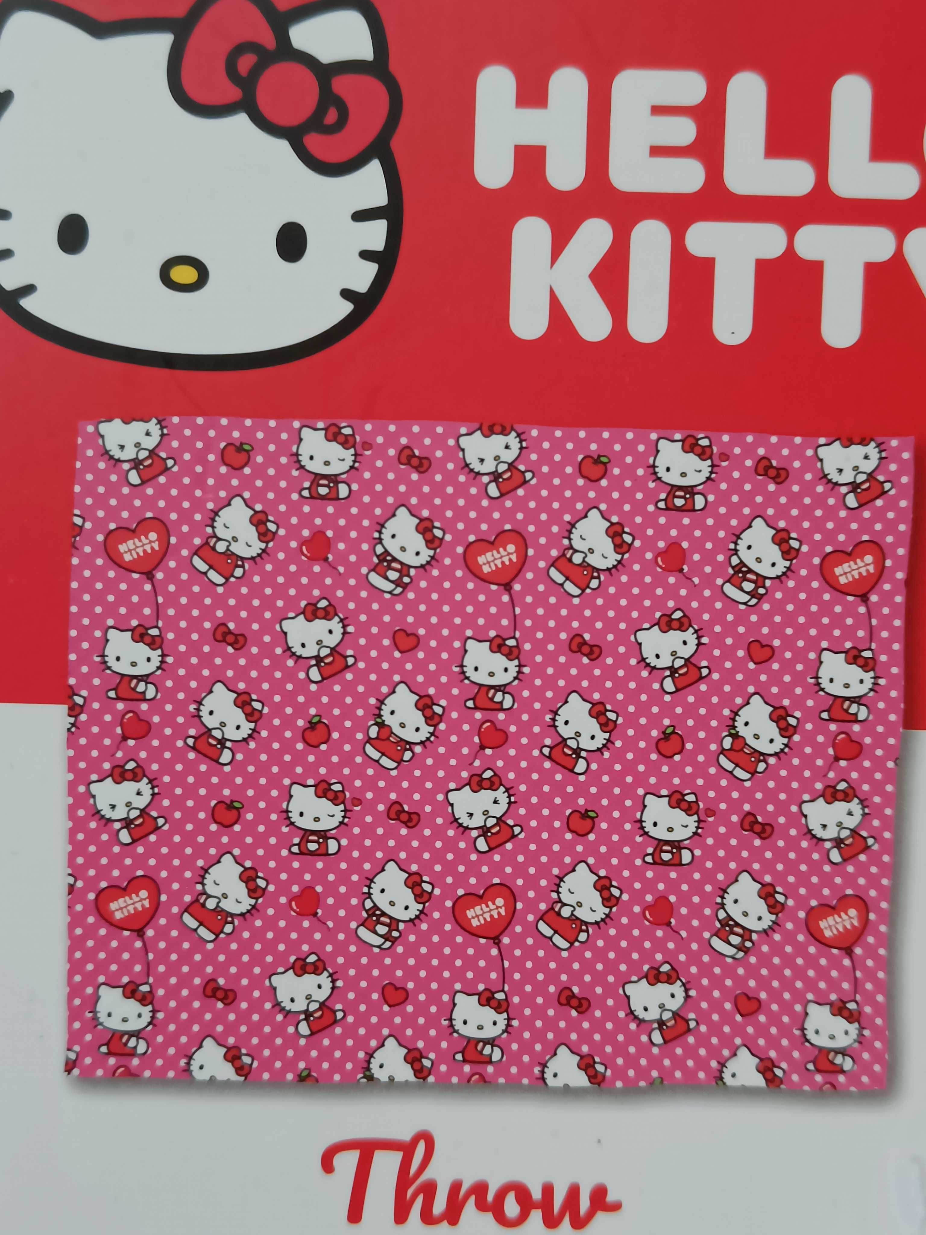 Koc Hello Kitty miękki i miły w dotyku PRIMARK