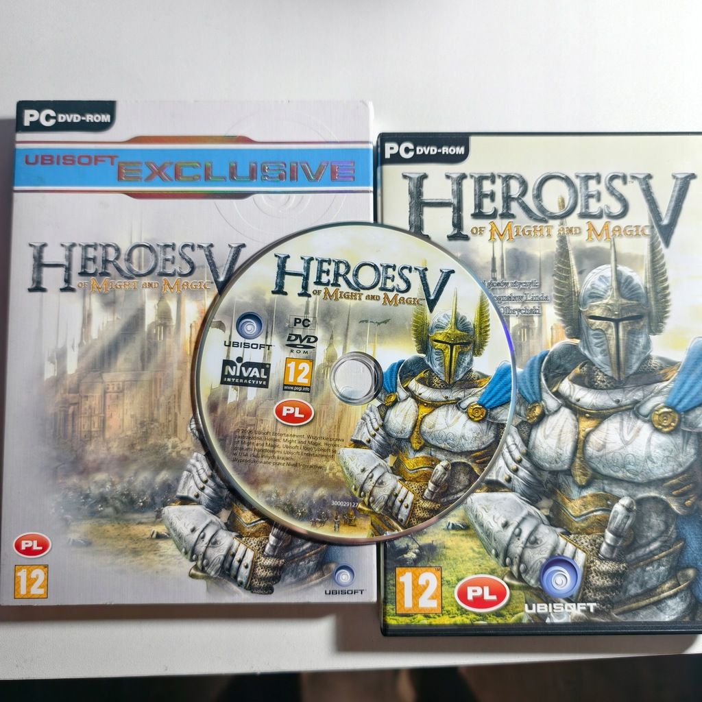 gra pc - heroes of might and magic v - wydanie pudełkowe