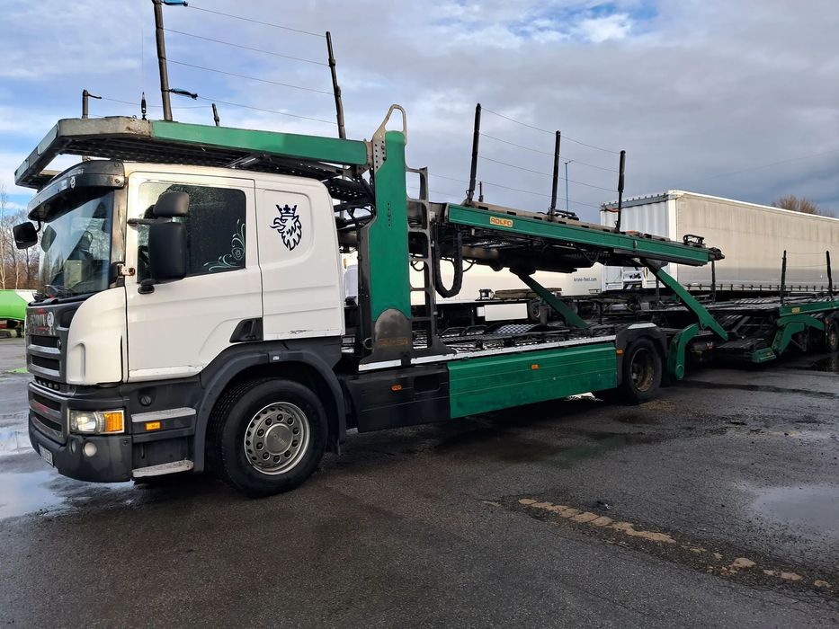 Scania P 94  Sprzedam SCANIE Renault LOHR KASSEBOHRER Autotransporter posiadamy 3sz