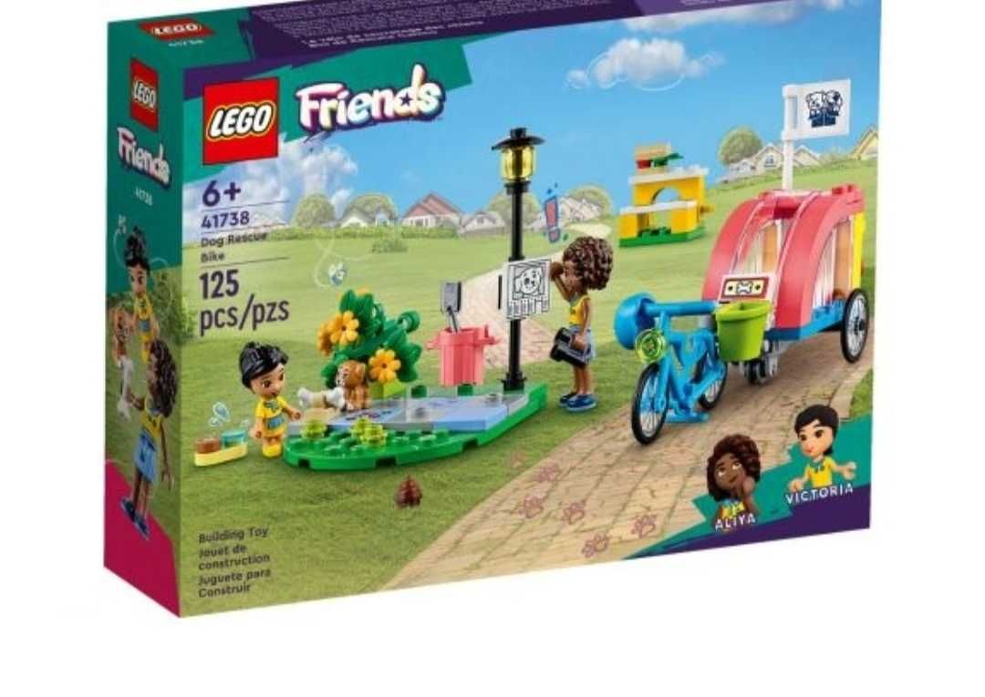 Конструктор LEGO Friends Велосипед для порятунку собак (41738)