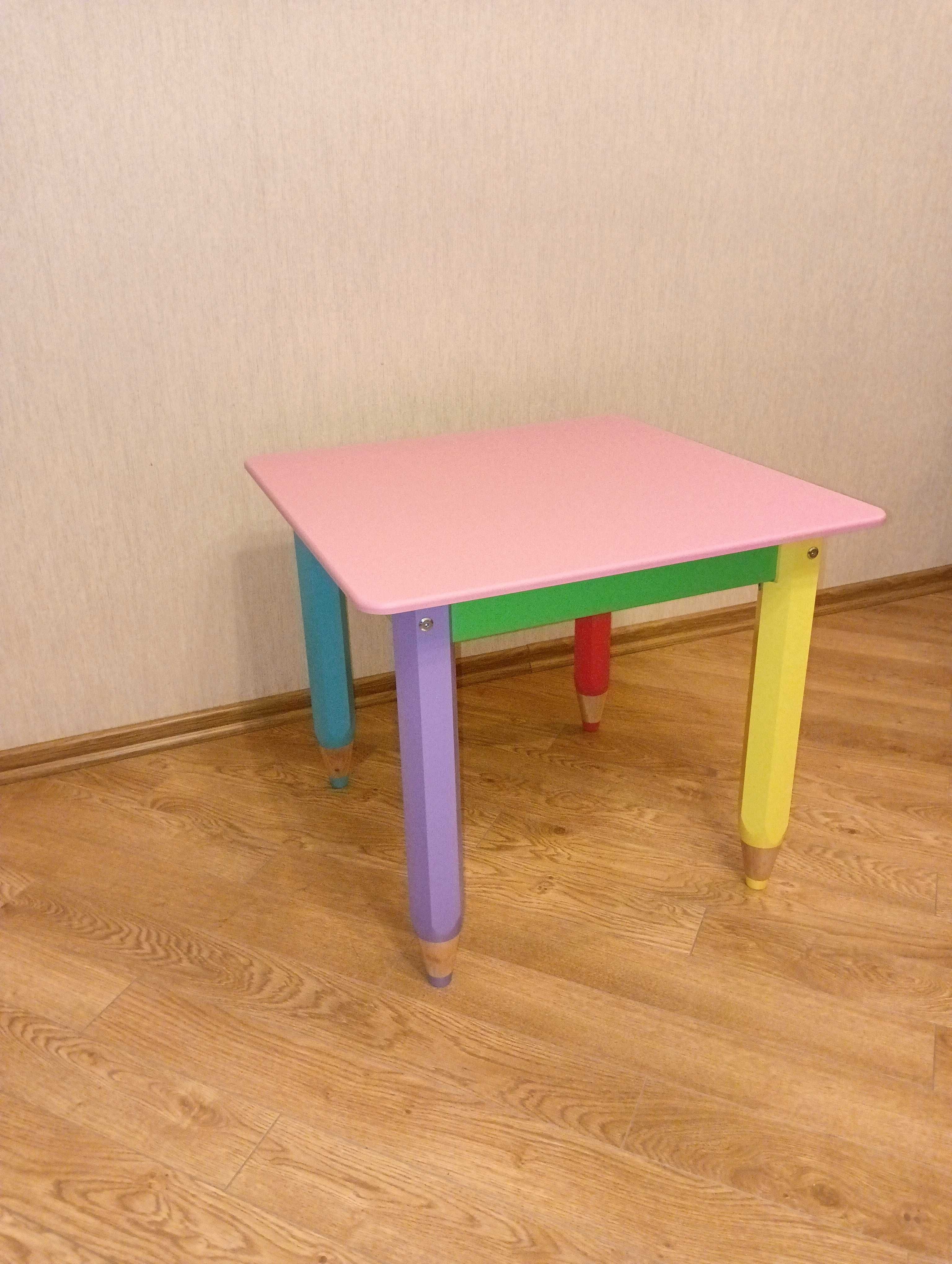 Дитячий столик і стільчик. Стільчик+столик дитячий. Дитячі меблі.