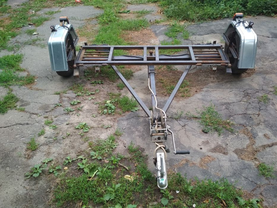Лафет прицеп часткової погрузки авто