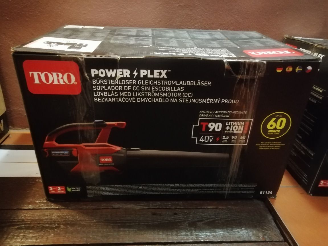 Dmuchawa do liści TORO Power Plex 40V 2 x 5Ah