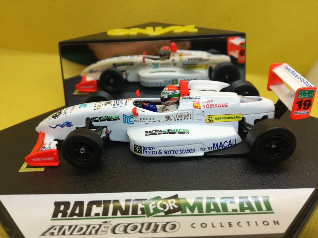 N.107 Miniaturas 1/43 Formulas André Couto, Pedro Lamy, Ayrton Senna