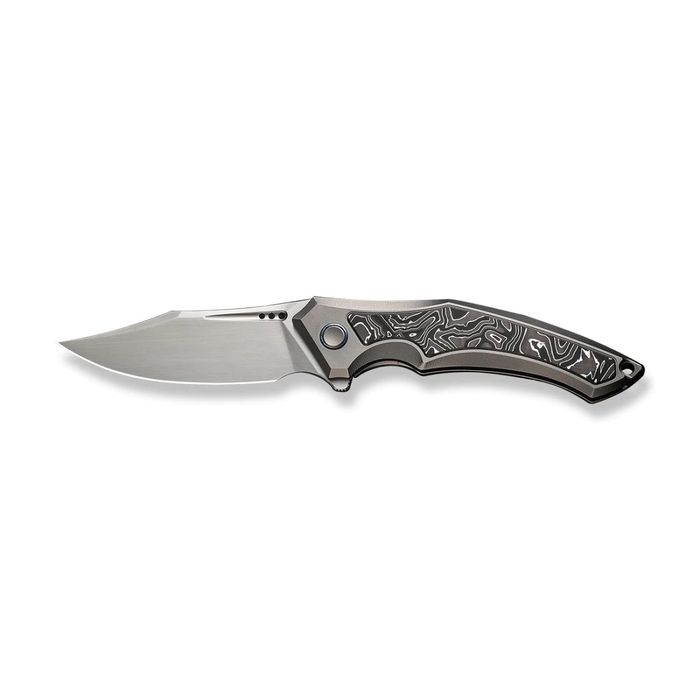 Nóż składany WE Knife Orpheus LE No 036/155 Gray Titanium / Aluminium