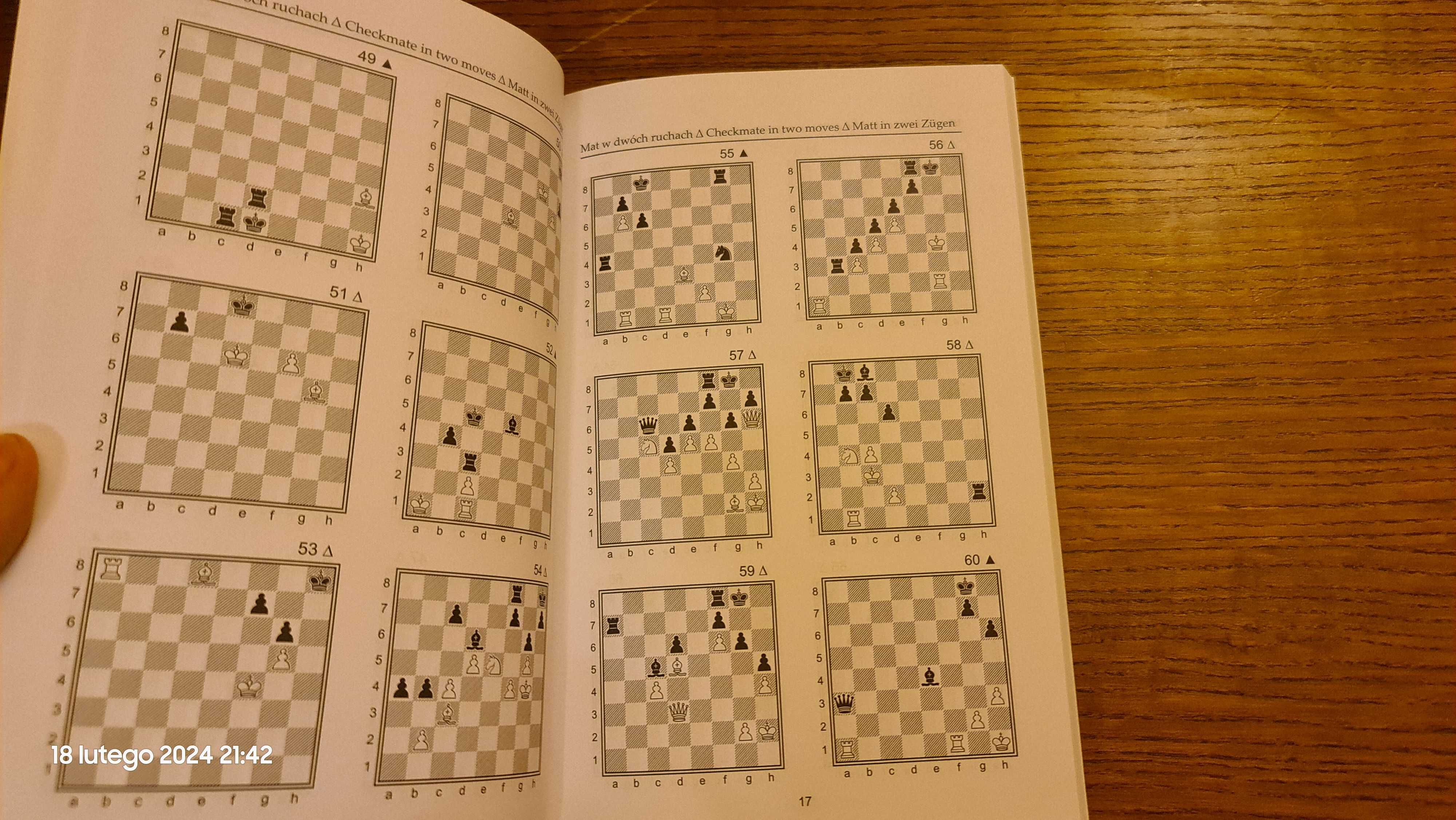Pierwszy i drugi krok do szachowego mistrzostwa 2 książki M.Sroczyński