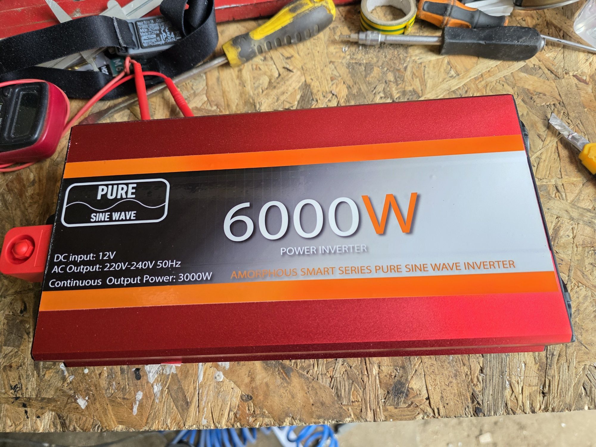 Przetwornica Sinus 6000w 12V inwerter 3000w falownik інвертор off grid