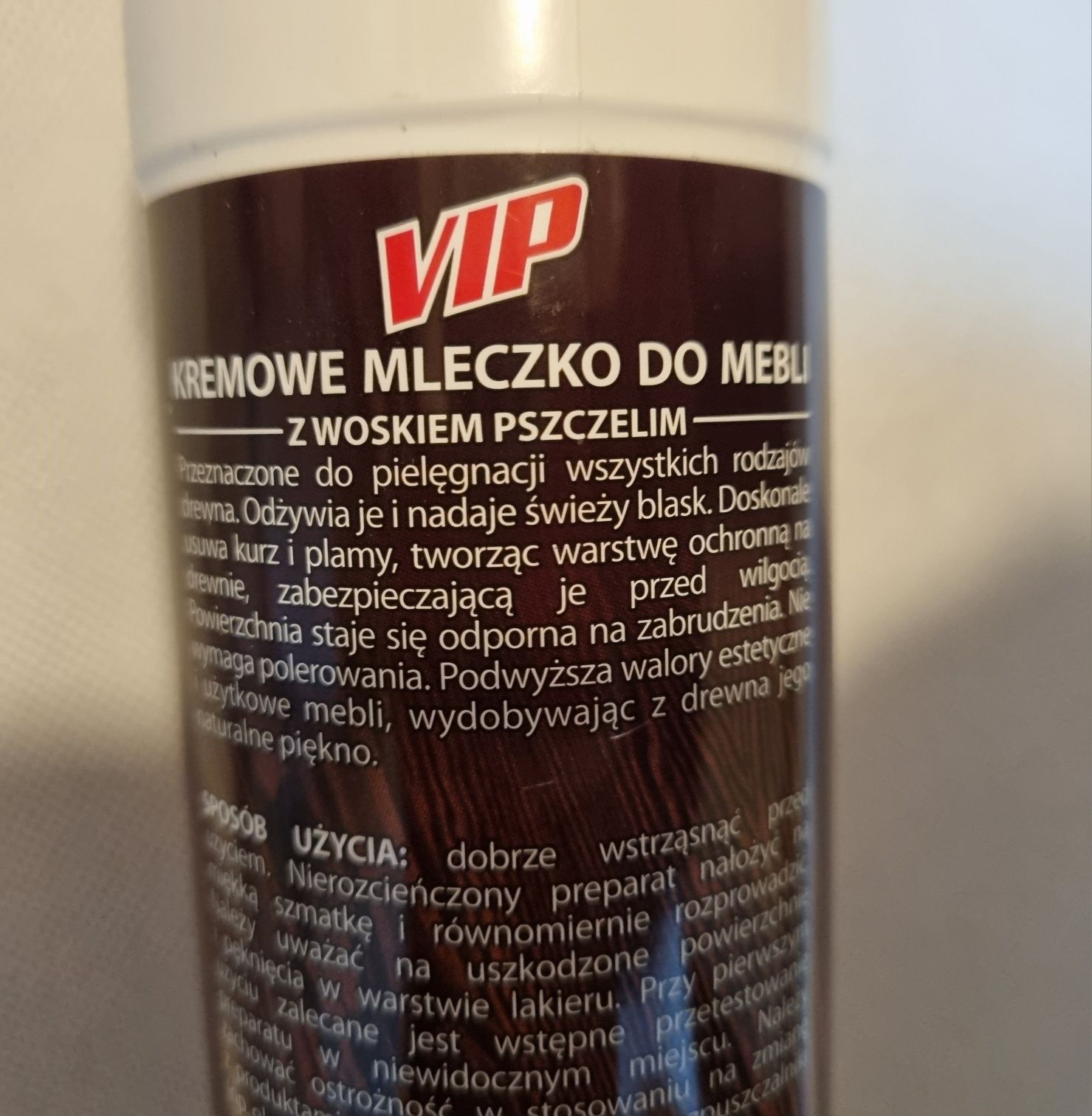 Mleczko Vip mleczko do mebli, 500 ml