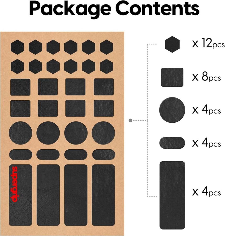 Грипсы Pulsar Supergrip Pre-Cut Universal Grip Tape for Gaming Gears