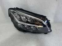 Mercedes C-klasa W205 FL Lampa Prawa LED HIGH PERFORMANCE