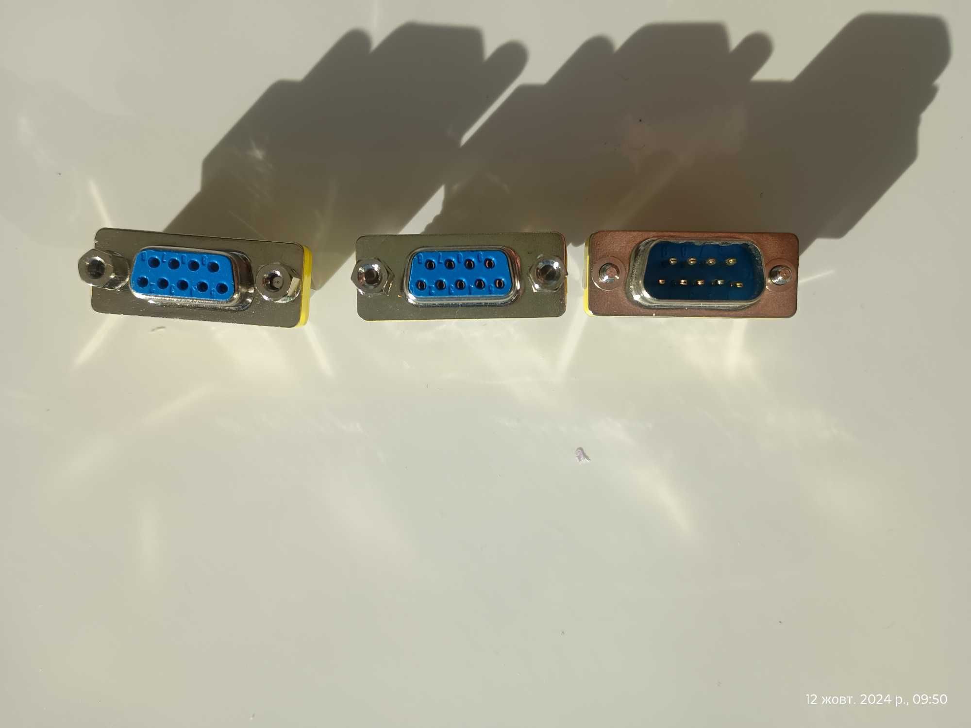 Переходник коннектор  RS232 COM DB9