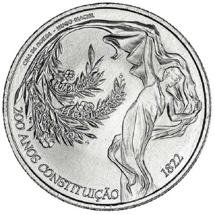 2,5€ 200 ANOS DA CONSTITUIÇÃO DE 1822