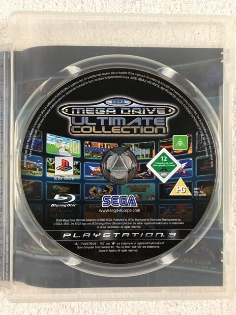 Jogo Ps3 Sega Mega Drive Ultimate Collection