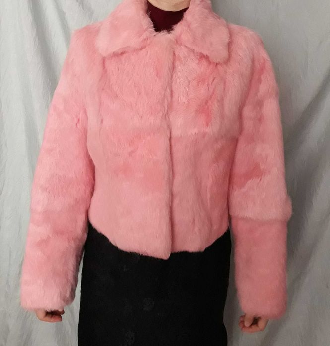 Шуба натуральная кролик, автоледи/Шуба натуральна /Шуба автоледі
