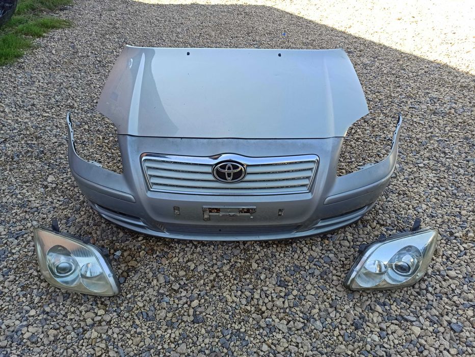 Przód Maska Zderzak Lampy TOYOTA AVENSIS II T25 03-06.r 1C0