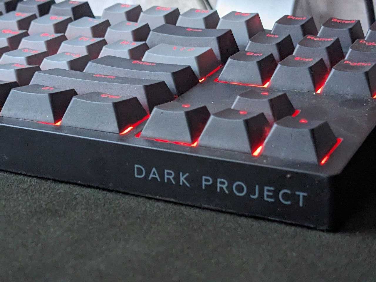 Клавиатура Dark Project KD87A PBT Gateron Yellow