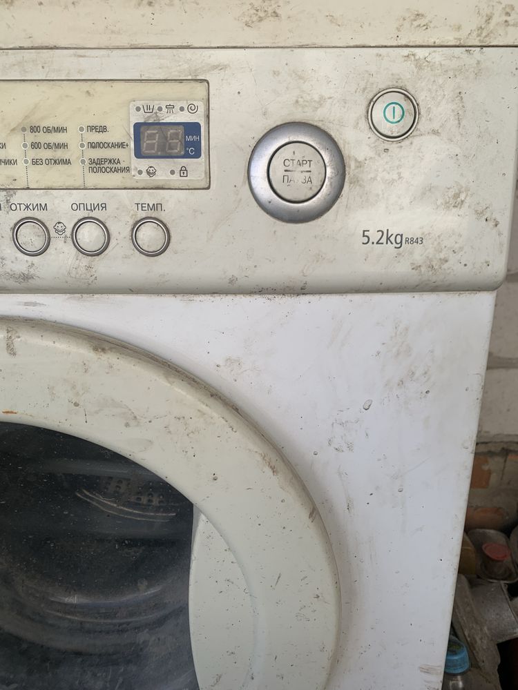 Розбір пральноі машини Самсунг r843