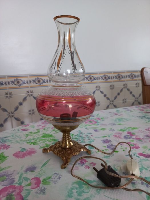 Candeeiro antigo vintage