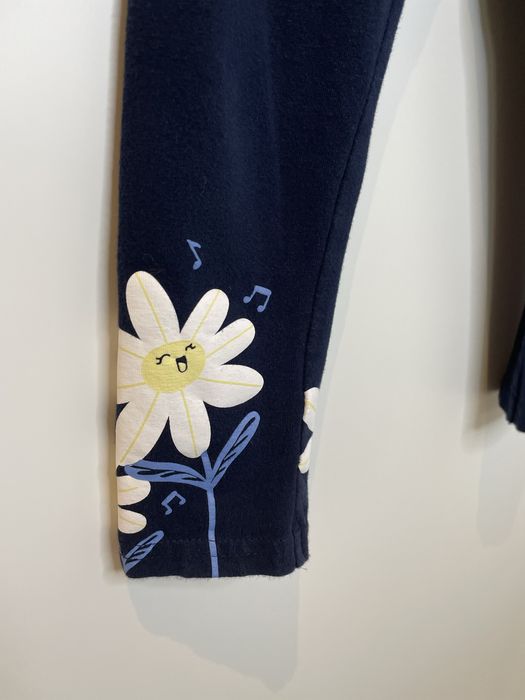 Zestaw legginsów: So cute granatowe + Dymples różowe