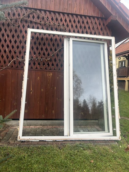 Okno plastikowe szer200xwys230