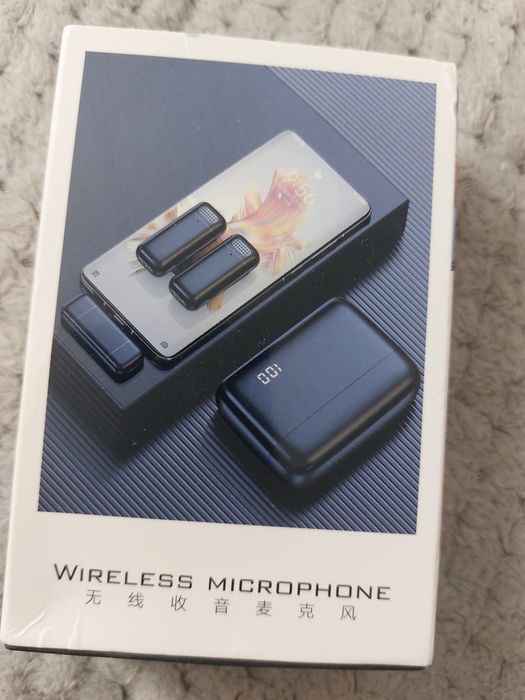 Безпровідни1 петличний мікрофон/петличка