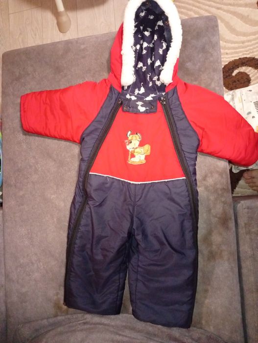 Дитячій комбінезон єврозима розмір 80-86