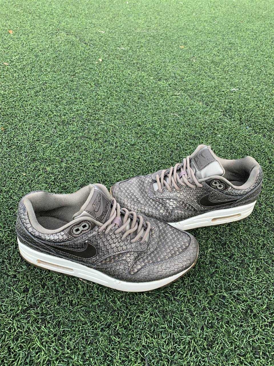 Кроссовки  Nike Air Max 1 Reptile Metallic Pewter