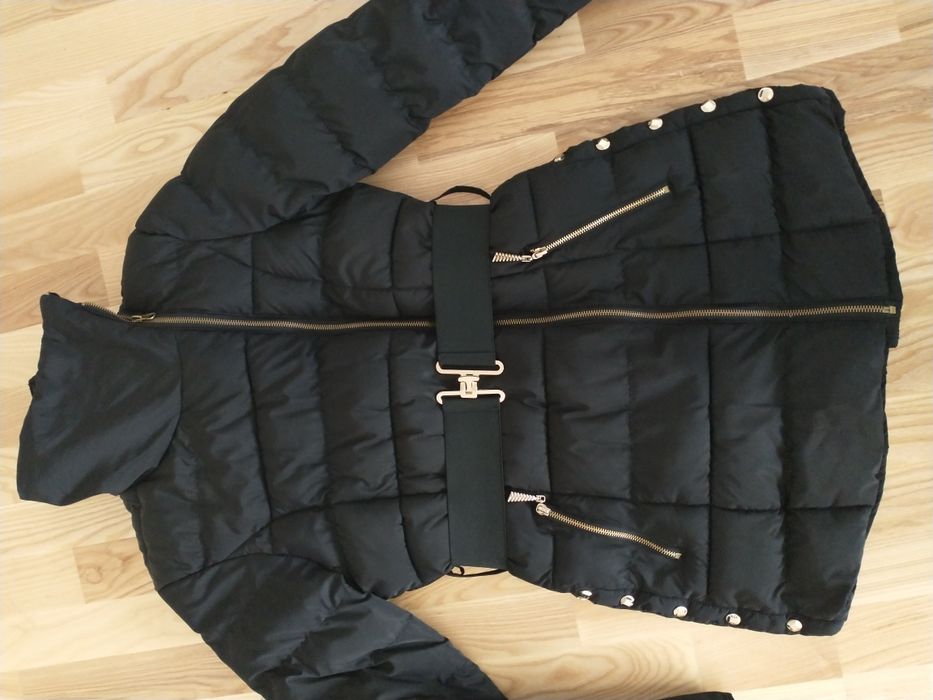 Kurtka czarna zimowa