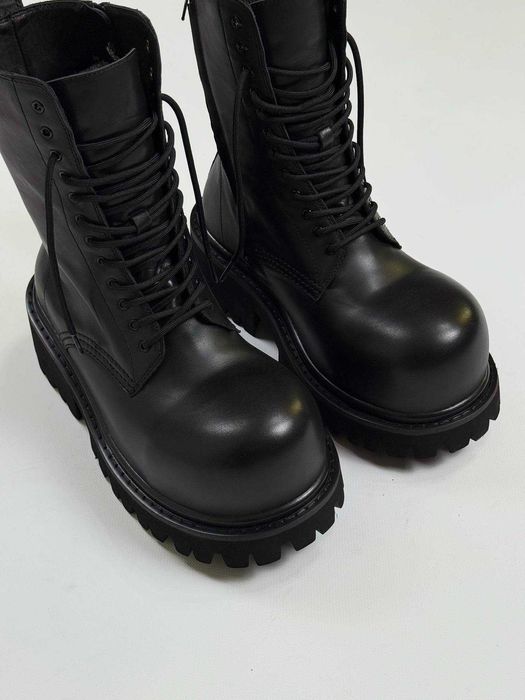 BALENCIAGA STOMPER BOOTS Leather кожаные шкіряні черевики ботинки 43