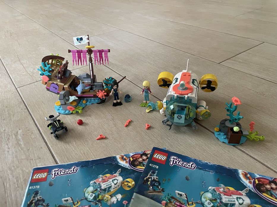 Конструкто Lego Friends 41377:  Місія порятунок дельфінів