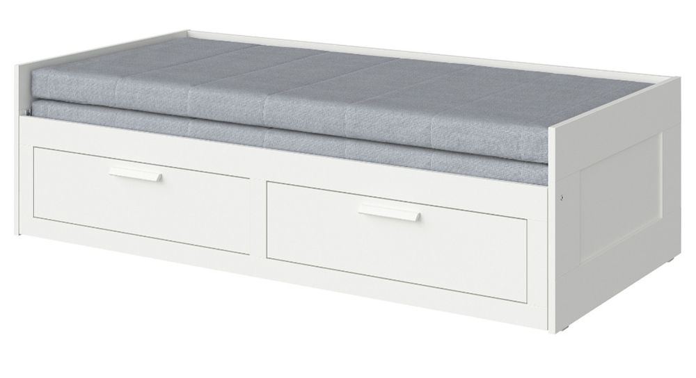 Cama com dois gavetões