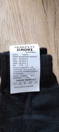 Skarpety zimowe mon 27-28