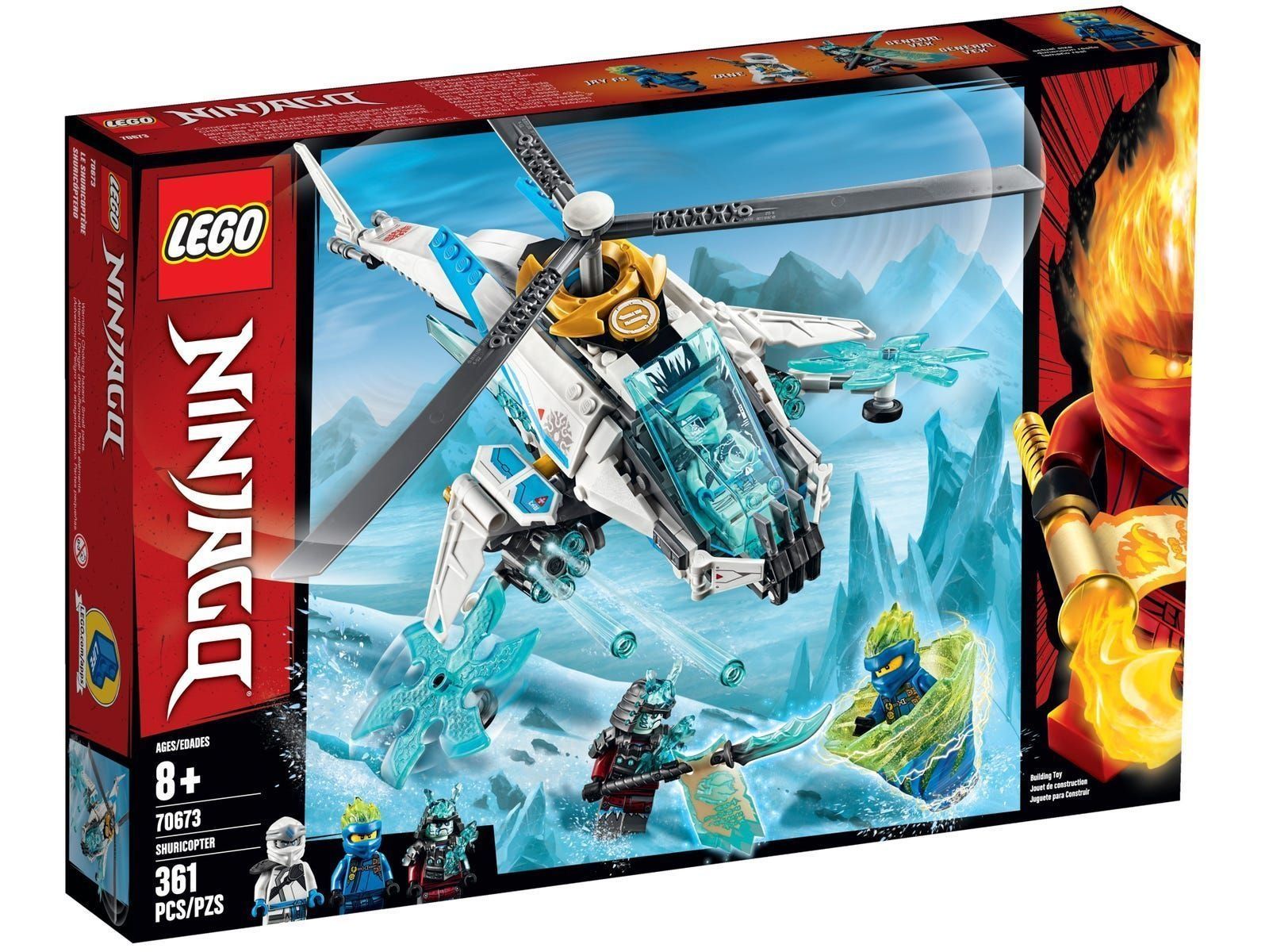 Klocki LEGO Ninjago 70673 - Szurikopter